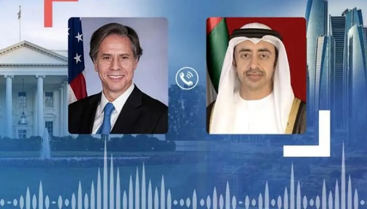 گفت‌وگوی بلینکن و بن‌زاید در آستانه سفر مشاور امنیت امارات به تهران