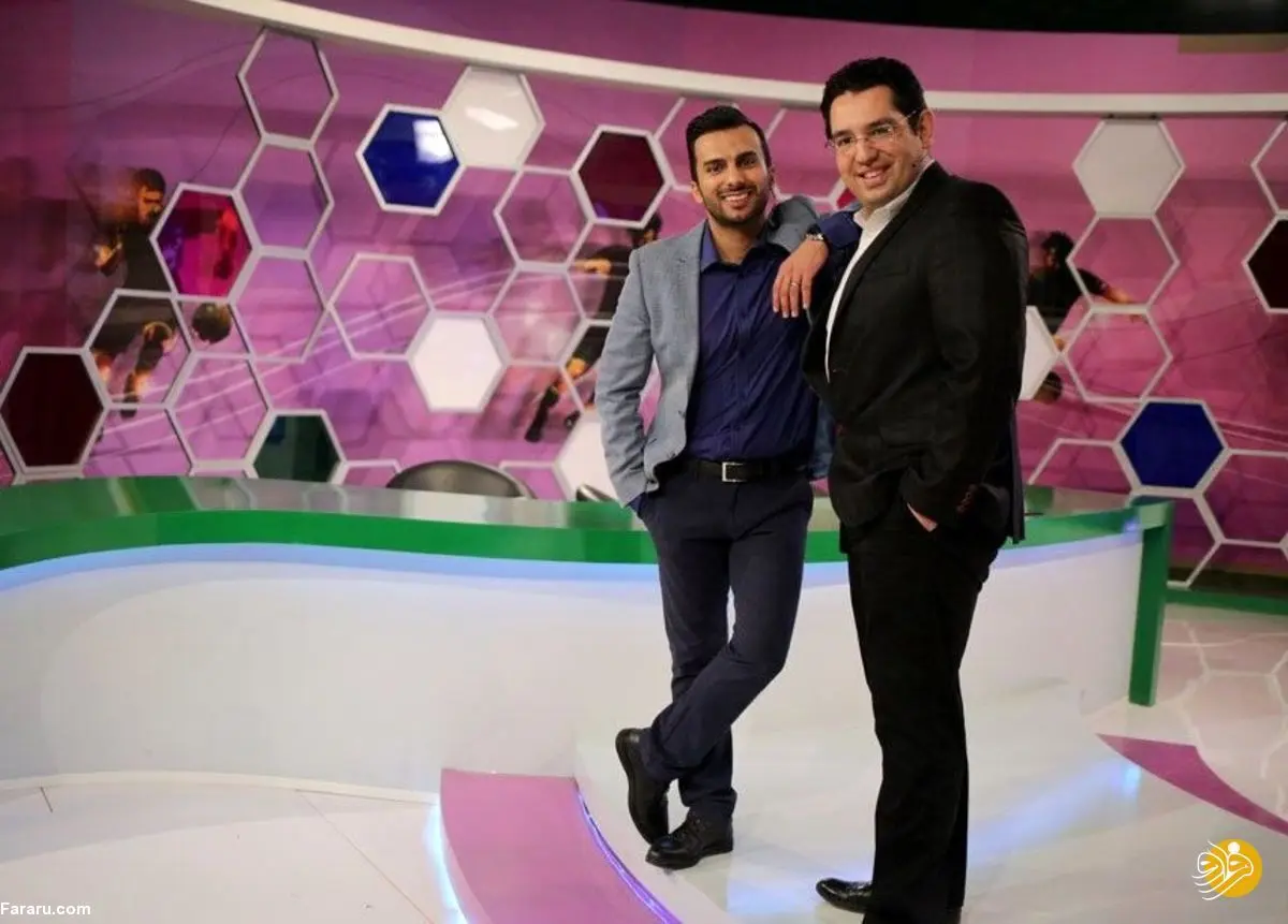 رفتار دوگانه و عجیب مجری تلویزیون