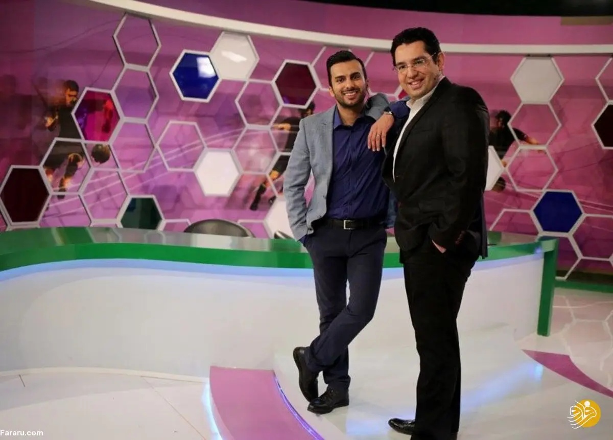 رفتار دوگانه و عجیب مجری تلویزیون