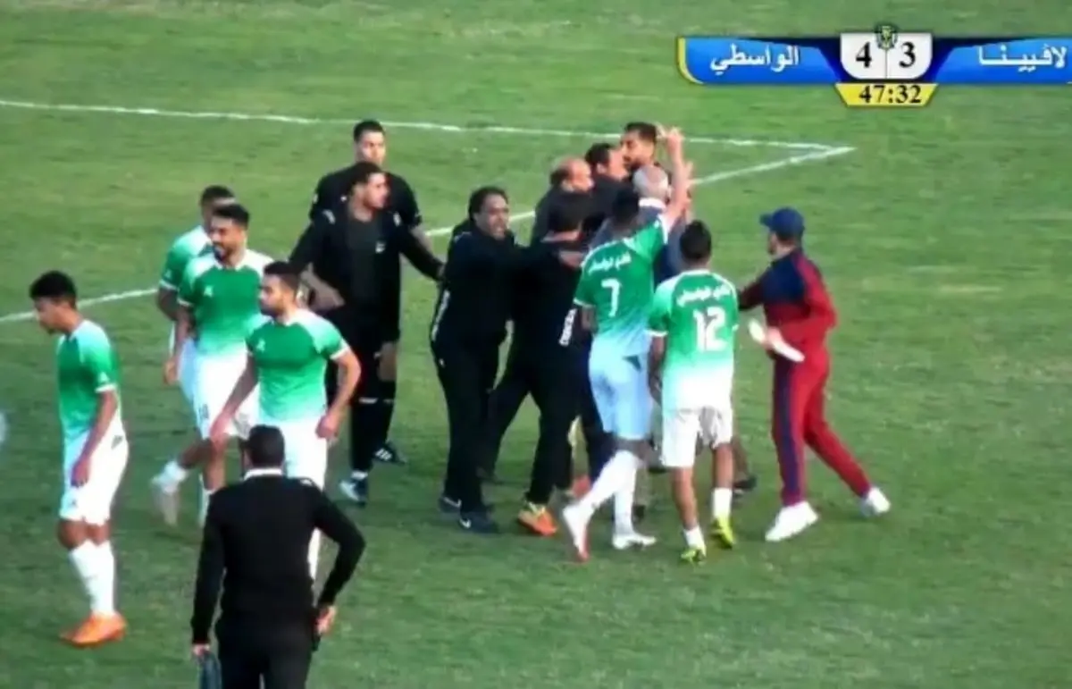 (ویدئو) حمله به داور پس از اعلام پنالتی!