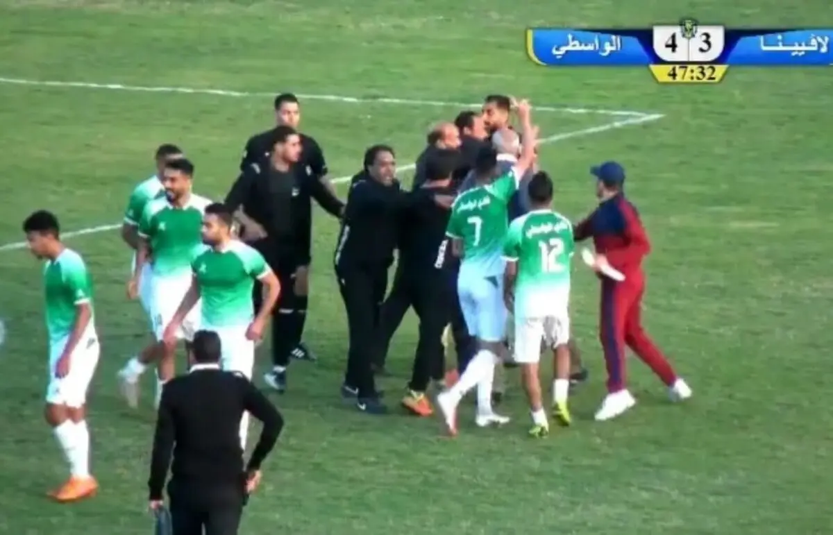 (ویدئو) حمله به داور پس از اعلام پنالتی!