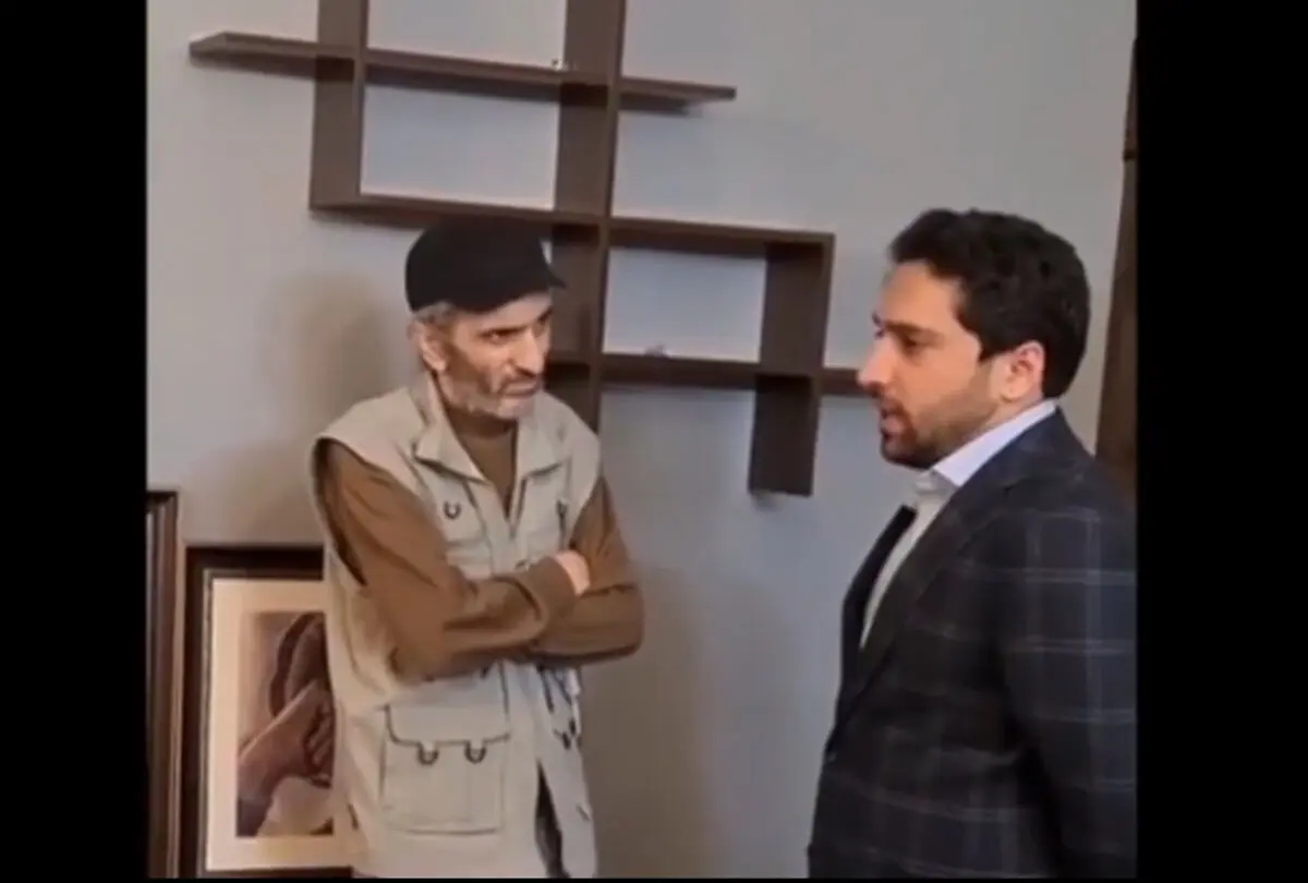 (ویدئو) دیدار احمد مسعود با محمدحسین جعفریان