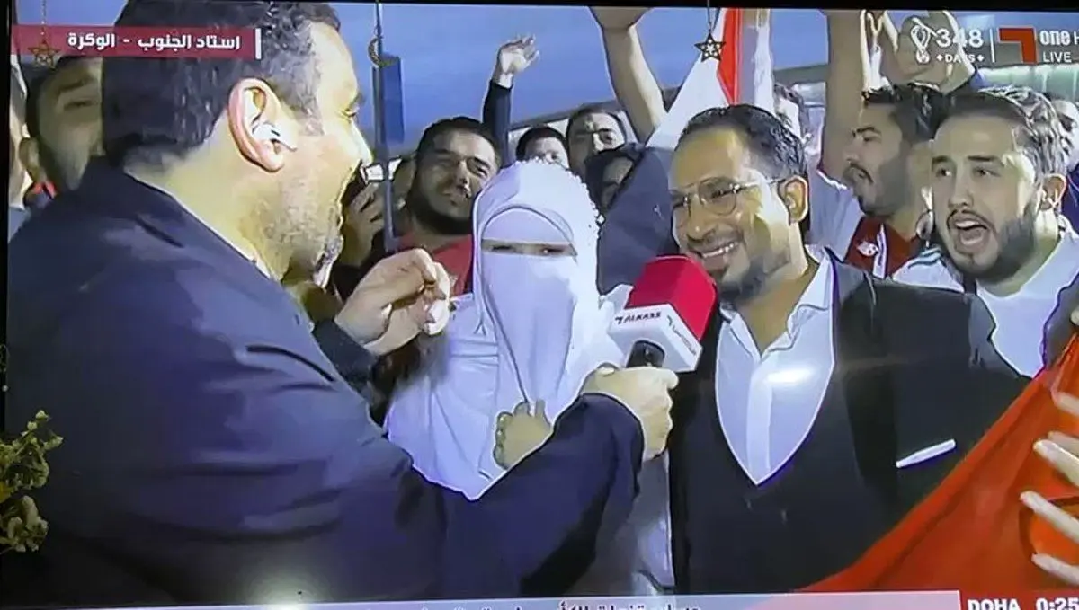 (ویدئو) جشن عروسی در مسابقات جام عرب فیفا