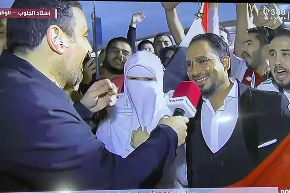 (ویدئو) جشن عروسی در مسابقات جام عرب فیفا
