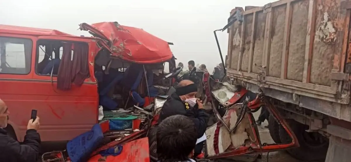 مقصر حادثه تصادف دانش‌آموزان مشخص شد