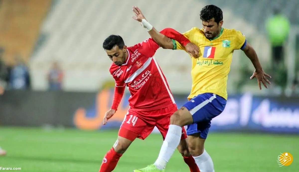 تنها غایب پرسپولیس مقابل هوادار