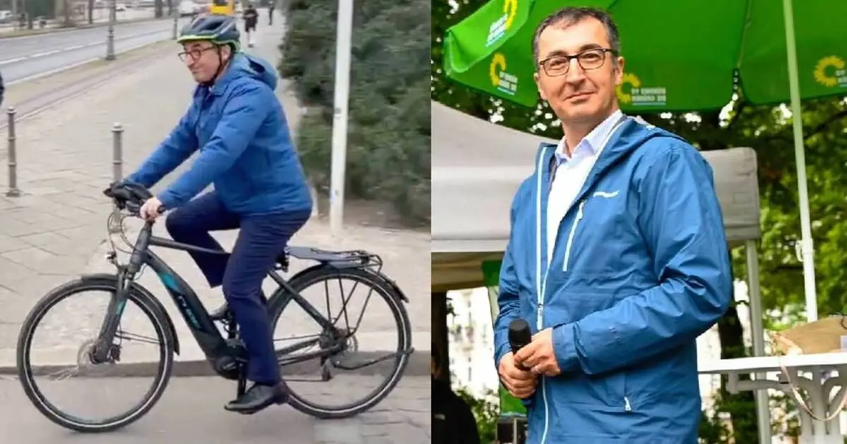 (ویدئو) وزیر جدید با دوچرخه به کاخ ریاست جمهوری رفت