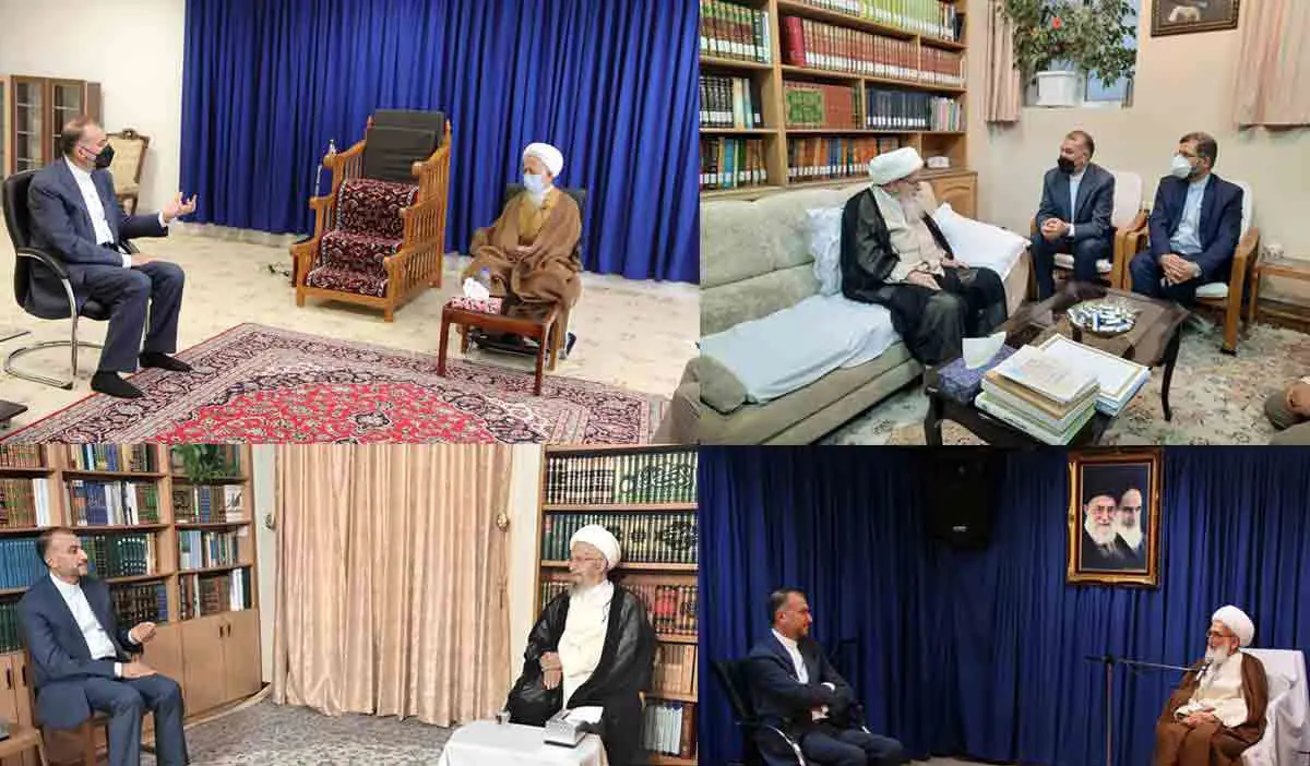 توصیه‌ مراجع به امیرعبداللهیان درباره تعامل و مذاکره