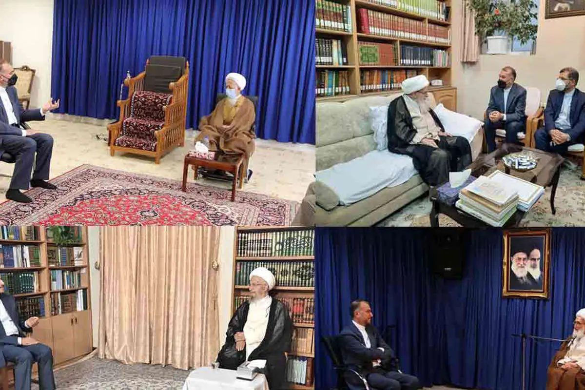توصیه مراجع به امیرعبداللهیان درباره تعامل و مذاکره
