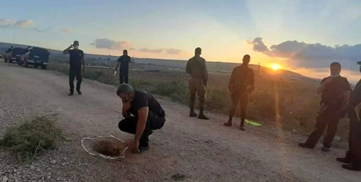 ویدئویی از لحظه فرار شش اسیر فلسطینی از زندان «جلبوع»