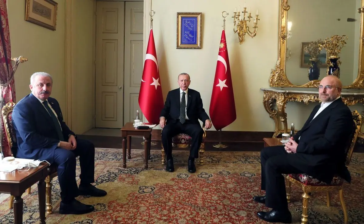 قالیباف در دیدار با اردوغان چه گفت؟
