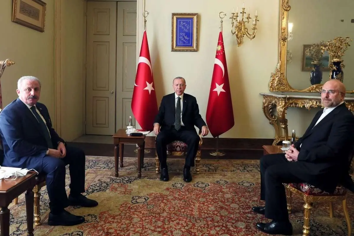قالیباف در دیدار با اردوغان چه گفت؟