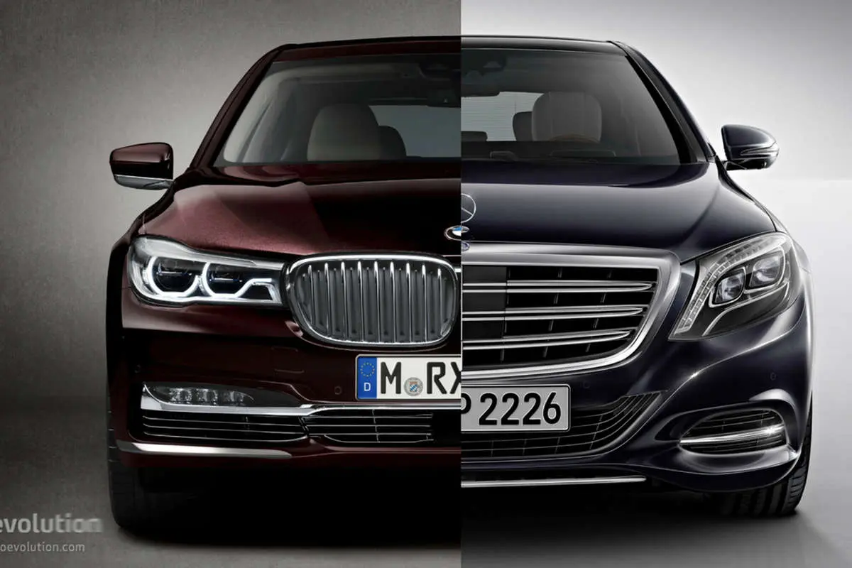 (ویدئو) کورس دیوانهوار و مرگبار BMW با بنز