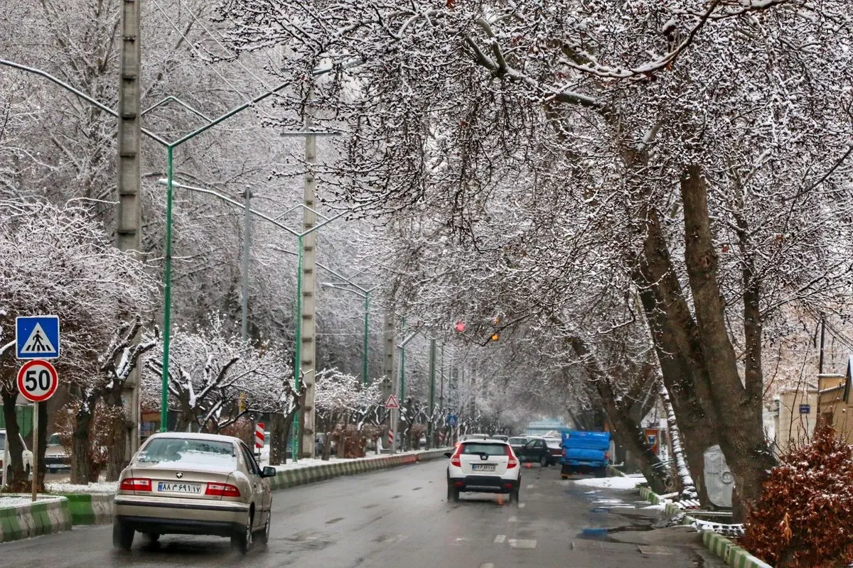بارش برف و باران در تهران از جمعه تا یکشنبه