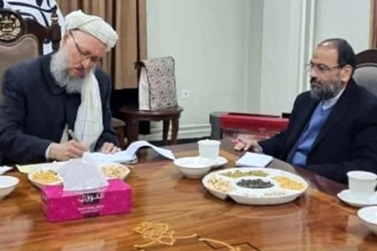 معاون نخستوزیر طالبان با مقامات ایران در کابل دیدار کرد