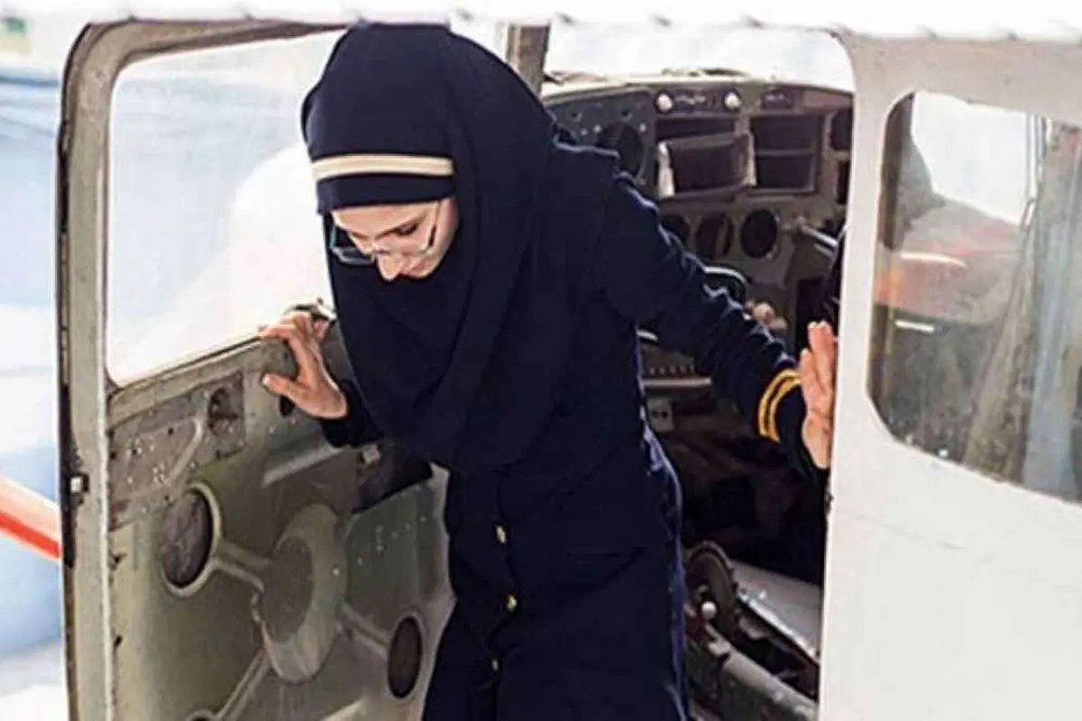 اولین زن موسس مدرسه هوانوردی: صنعت هوانوردی ایران گران و مردانه است