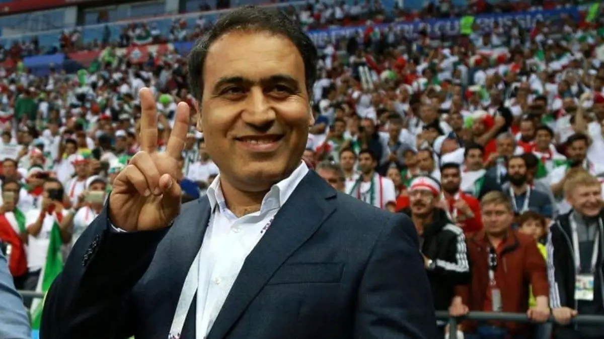 حضور مهدوی کیا در بازی نمادین ستارگان در ورزشگاه جام جهانی