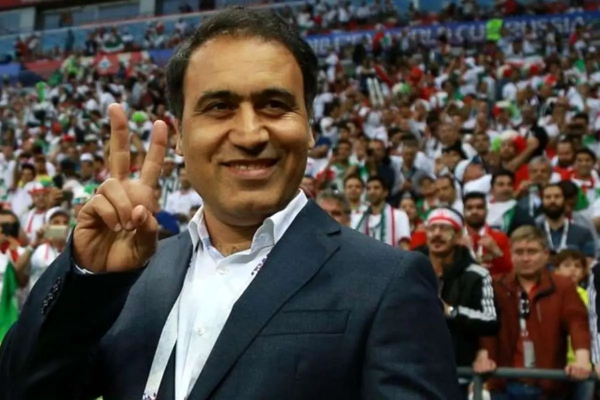 حضور مهدوی کیا در بازی نمادین ستارگان در ورزشگاه جام جهانی