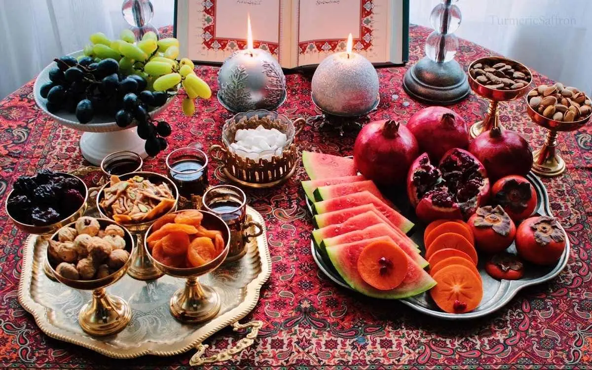 جدیدترین تزیینات شب یلدا + تزیین میوه و سفره آرایی شب چله