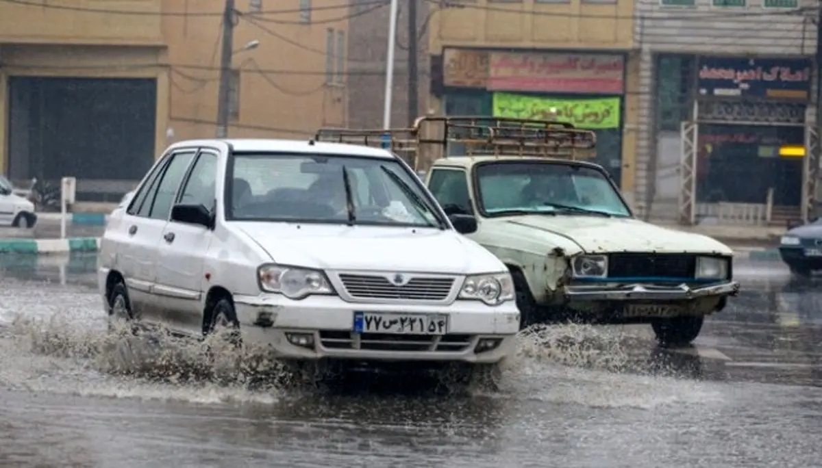 یک روز بارانی در اصفهان؛ گزارش ۳۱۸ تصادف تا الان!