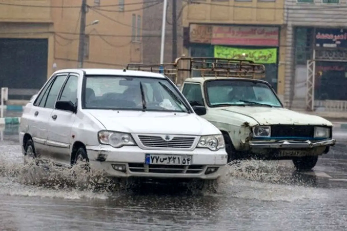 یک روز بارانی در اصفهان؛ گزارش ۳۱۸ تصادف تا الان!