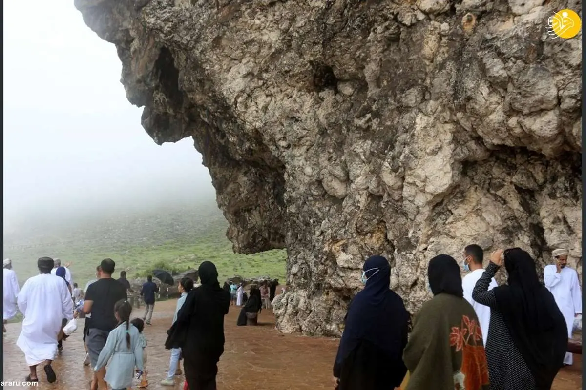 (تصاویر) غارهای عمان مقصد جذاب گردشگران