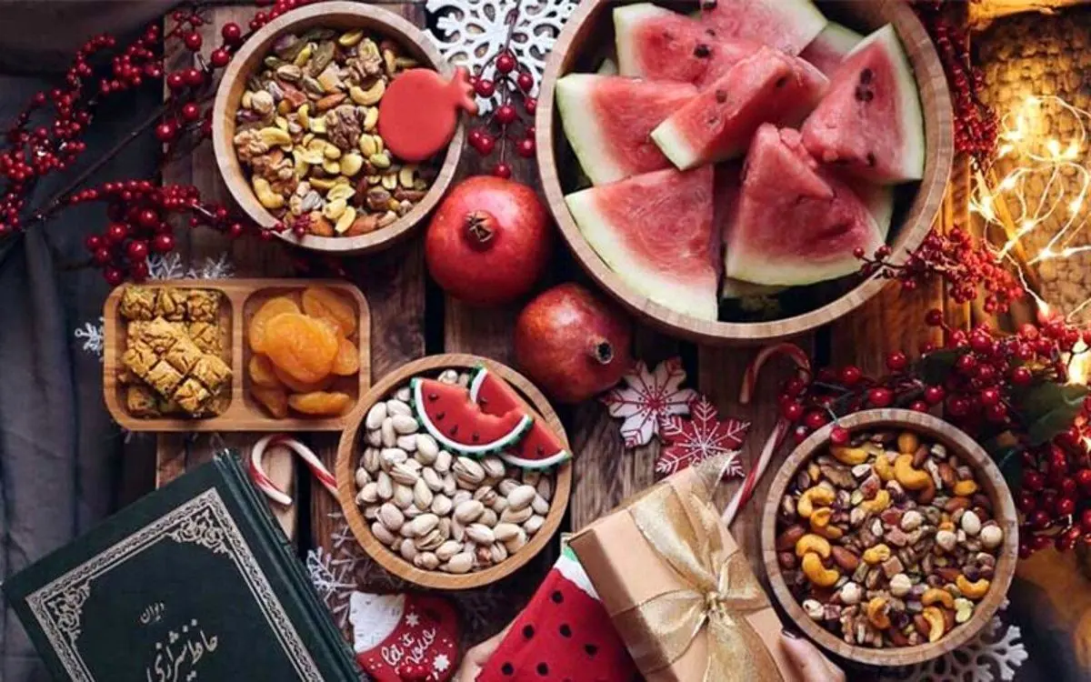 (تصاویر) خرید شب یلدا در بازار تجریش
