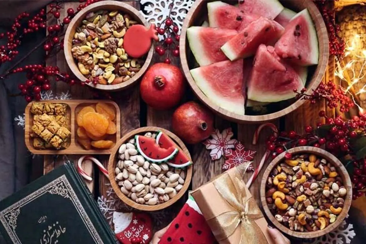 (تصاویر) خرید شب یلدا در بازار تجریش