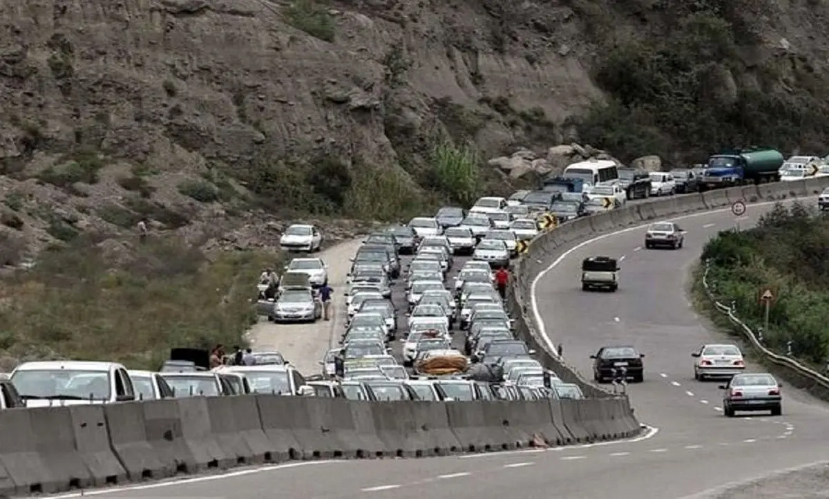 انسداد کامل جاده هراز از فردا