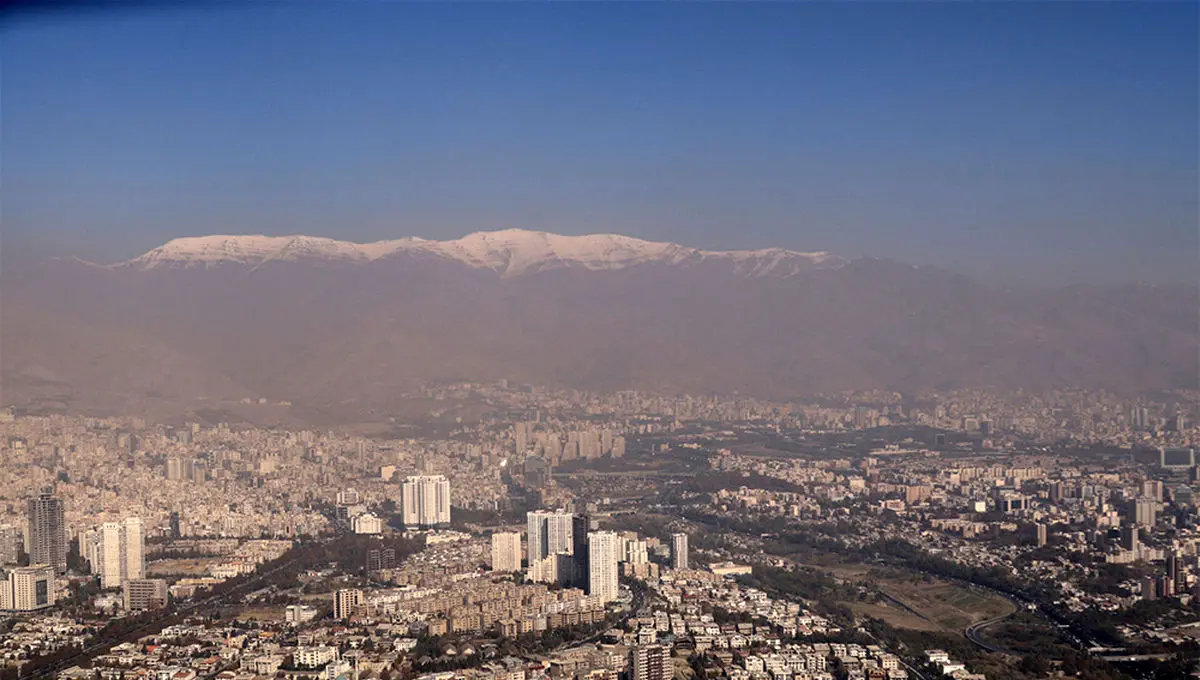 وضعیت نارنجی ۲۲ ایستگاه کیفیت هوای تهران