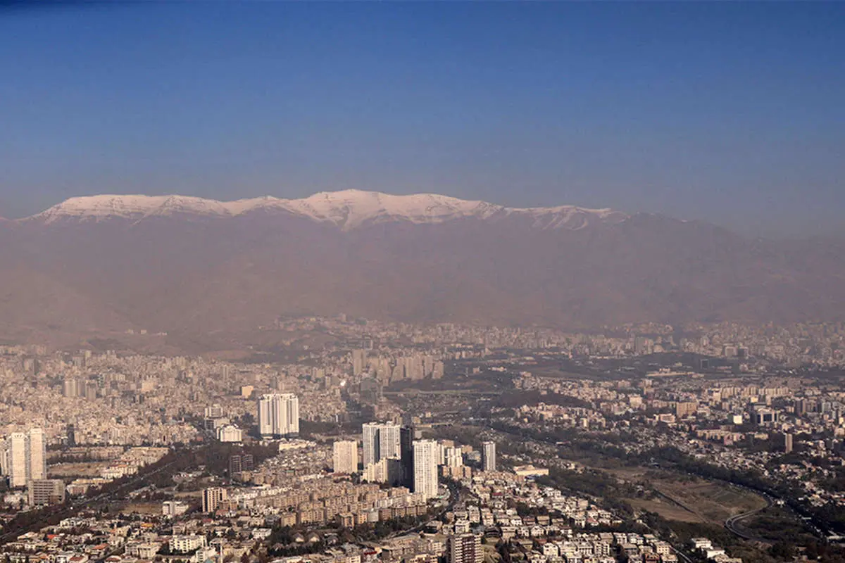وضعیت نارنجی ۲۲ ایستگاه کیفیت هوای تهران