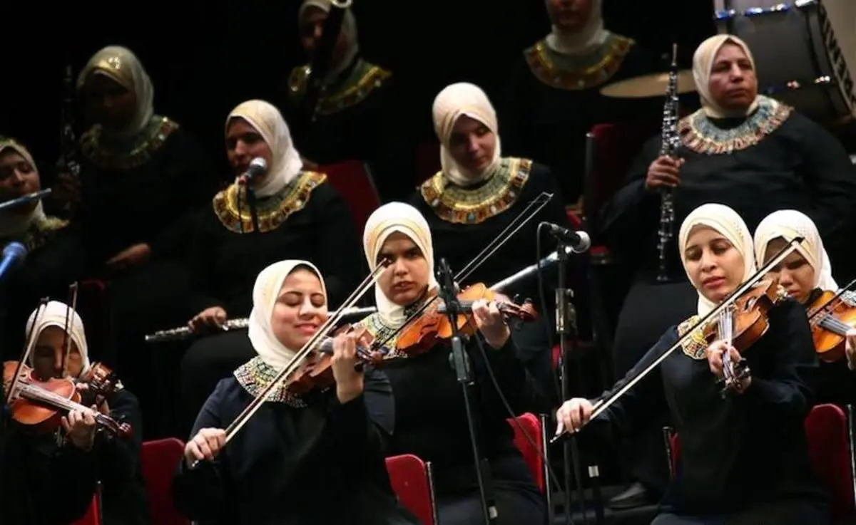 (ویدئو) اتفاقی عجیب در یک کنسرت عراق