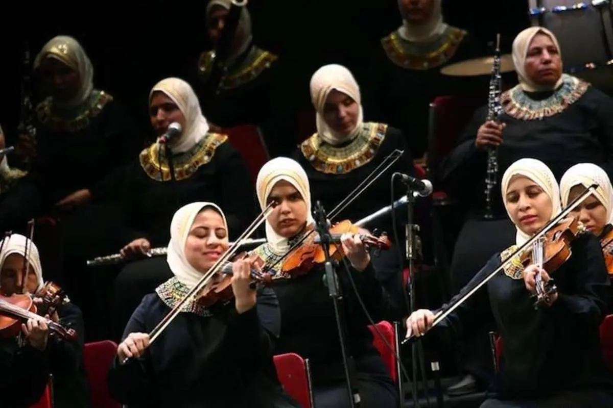 (ویدئو) اتفاقی عجیب در یک کنسرت عراق