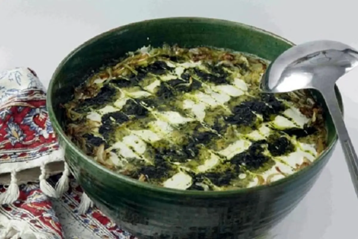 طرز تهیه کشک و اسفناج، غذای محبوب کرمانی