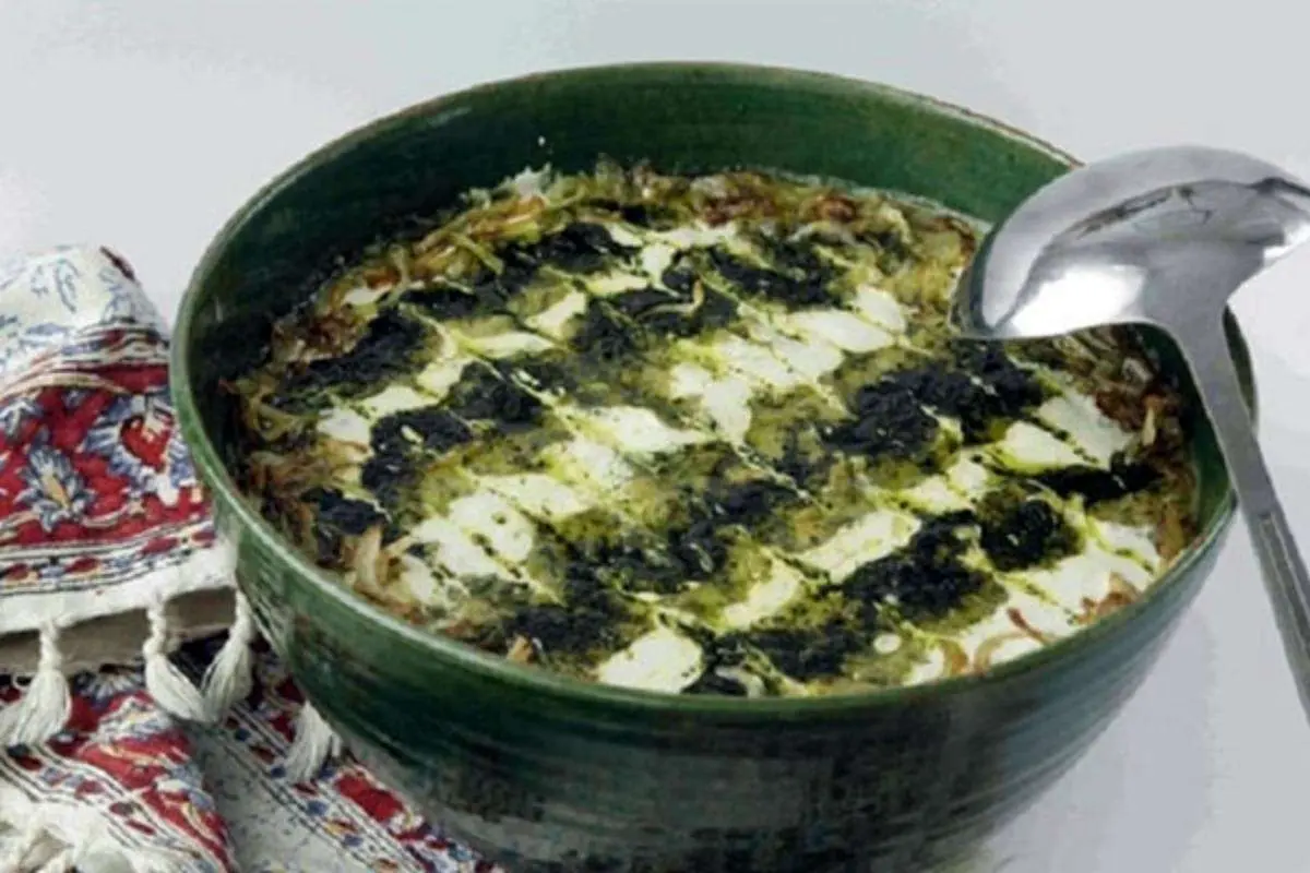 طرز تهیه کشک و اسفناج، غذای محبوب کرمانی