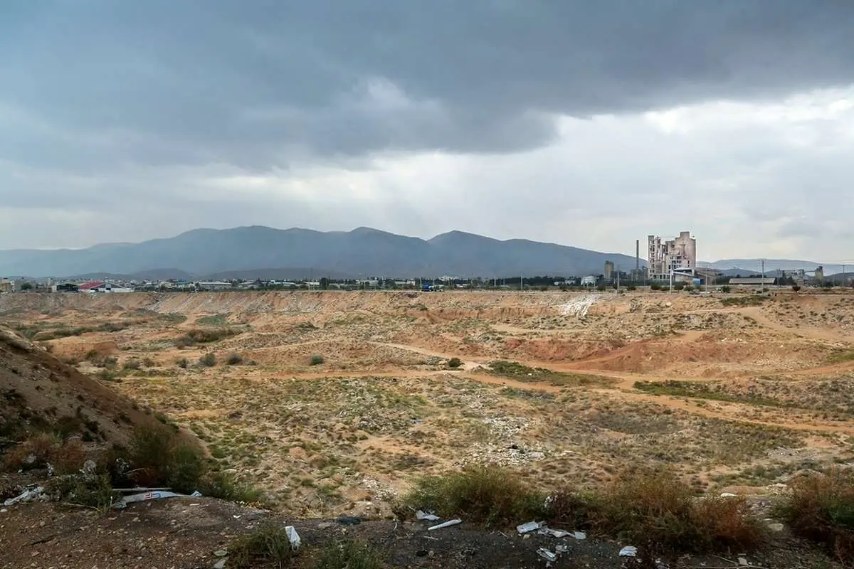 (تصاویر) کارخانه سیمان منبع آلایندگی شیراز