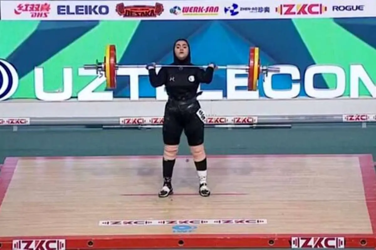 کم شدن یک وزنه بردار از تیم زنان ایران!