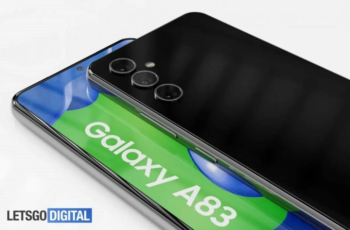 افشای اولین تصاویر گوشی گلکسی A83 سامسونگ