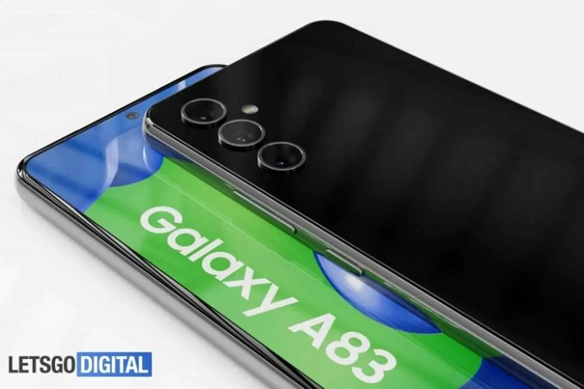 افشای اولین تصاویر گوشی گلکسی A83 سامسونگ
