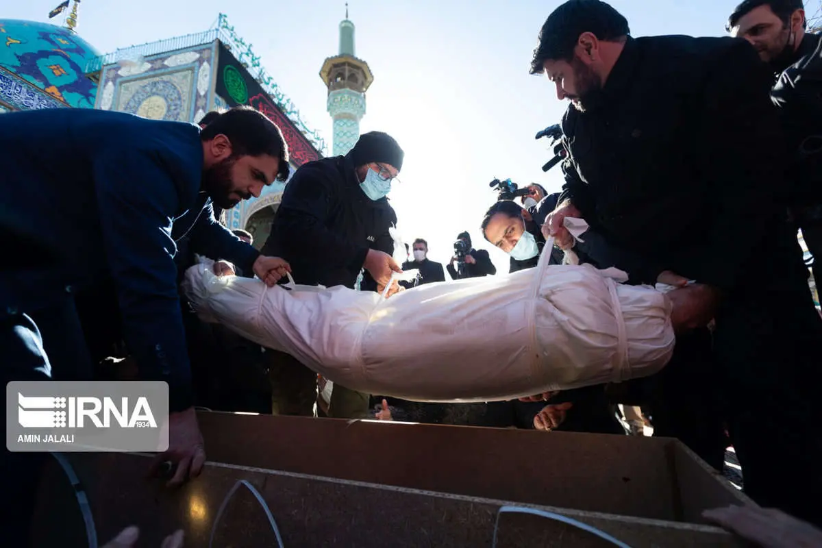 (تصاویر) تشییع پیکر «حسن ایرلو»