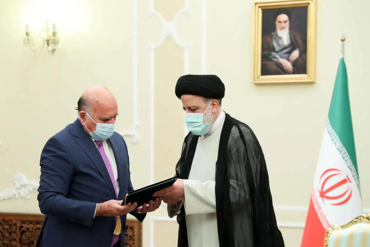 (تصاویر) دیدار وزیر امور خارجه عراق با رئیسی