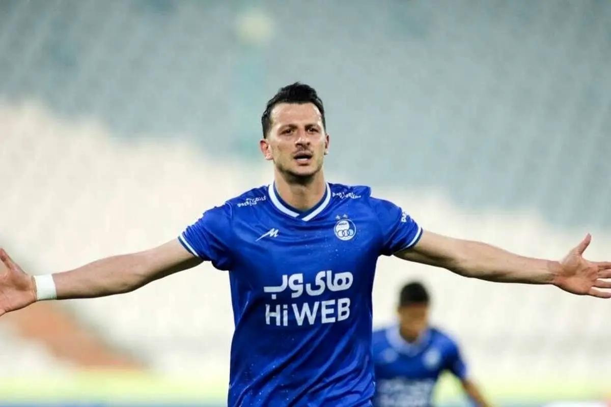 (عکس) شادی پرسپولیسی سابق بعد از گلزنی برای استقلال
