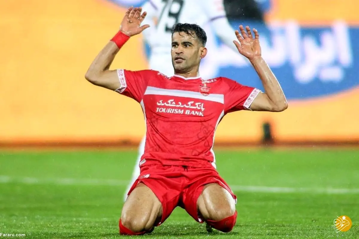 (عکس) ناراحتی شدید ستاره پرسپولیس