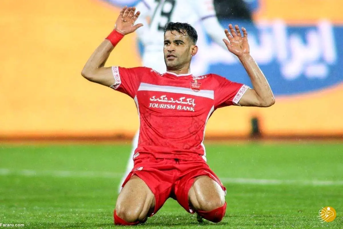 (عکس) ناراحتی شدید ستاره پرسپولیس