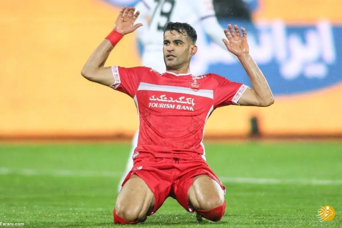 (عکس) ناراحتی شدید ستاره پرسپولیس