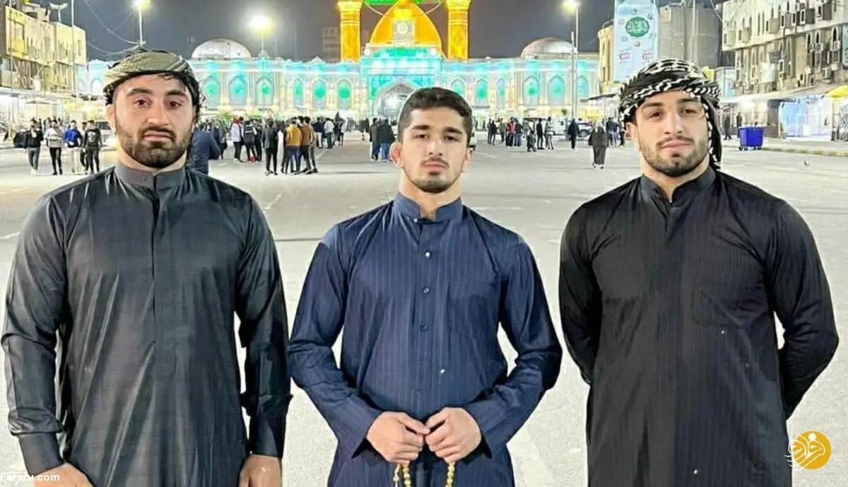 تصویر جالب از ستاره‌های تیم ملی با لباس عربی