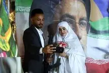 شلیک هوایی عروس خانم در تجمع شبانه