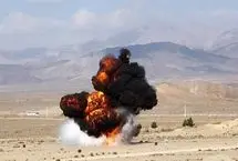 انفجار کنترل‌شده مهمات در منطقه‌ مند دشتی