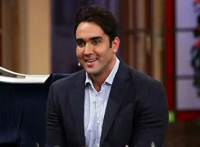 تصویر؛ پوریا پورسرخ در برنابئو بازی رئال بارسا را دید