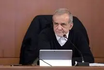 حضور پزشکیان در راهپیمایی ۲۲ بهمن